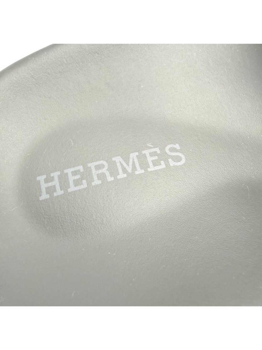 HERMES Black Calfskin Chypre Velcro Strap Sandals Sz 7 - Picture 10 of 10